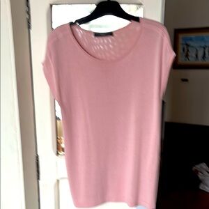 WEEKEND MAXMARA Soft Pastel Pink Short Sleeves blouse/top